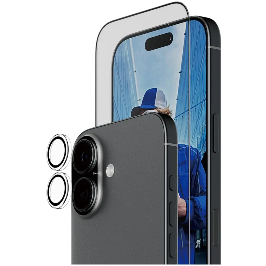 photo - PANZERGLASS Safety Glass  for iPhone 172-in-1 Essentials Bundle