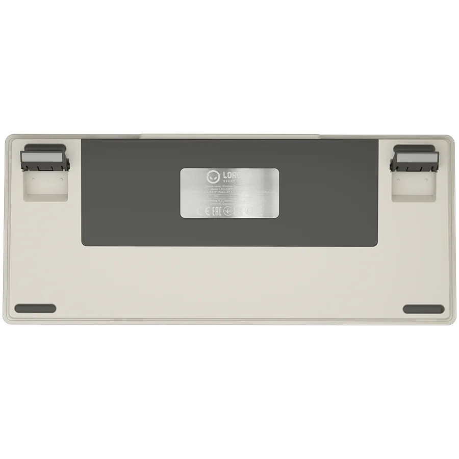 photo 8 - Клавиатура беспроводная игровая Lorgar KBP7075W Wireless Gaming Mechanical Pro Beige
