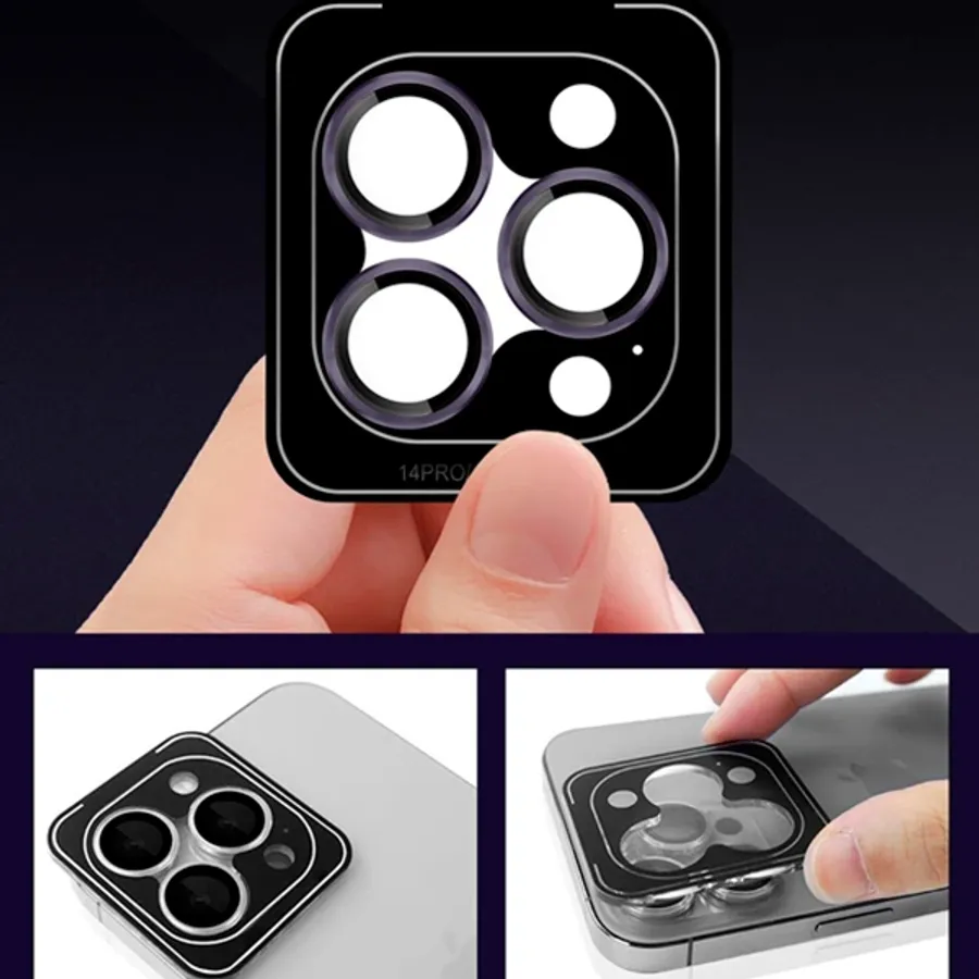 photo 5 - Защитное покрытие камеры iLera для iPhone 14 Pro/14 Pro Max