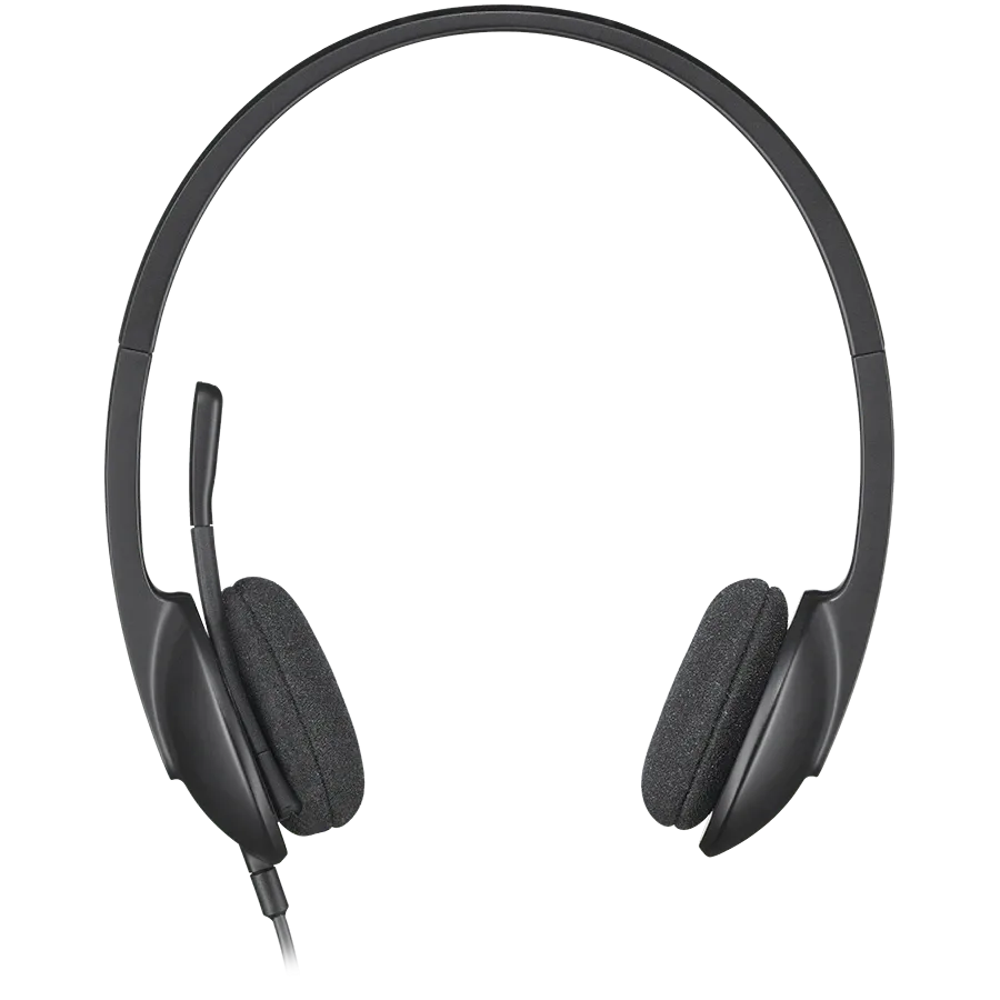 photo 2 - LOGITECH H340 Headset, Black