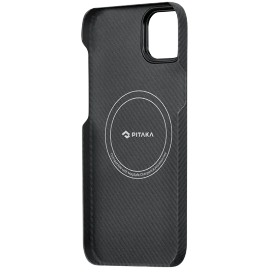 photo 3 - Чохол PITAKA MagEZ Case 3 with MagSafe Twill Black/Grey для iPhone 14 Plus