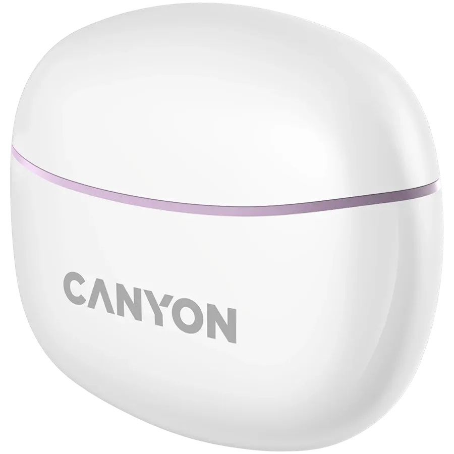 photo 4 - CANYON TWS-5 Беспроводные наушники, Фиолетовый
