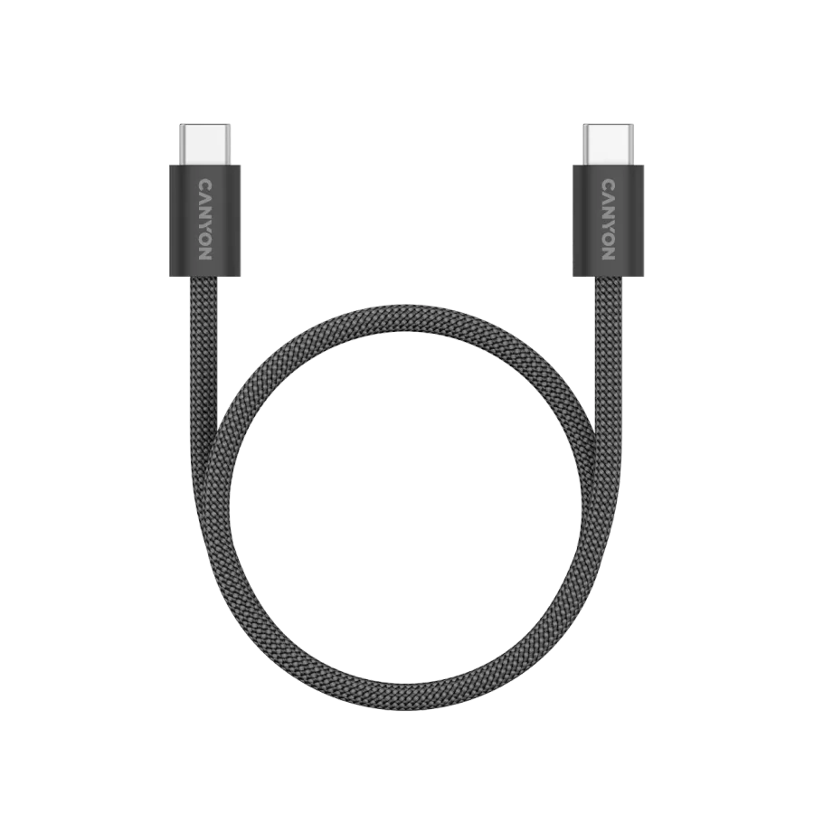photo 4 - Cable CANYON OnWire 60MG USB-C to USB-C, 1m, Black