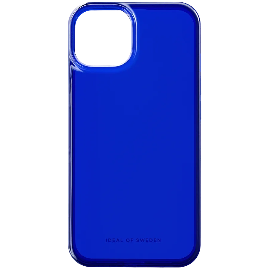 photo - IDEAL OF SWEDEN Case Clear  Cobalt Blue for iPhone 15