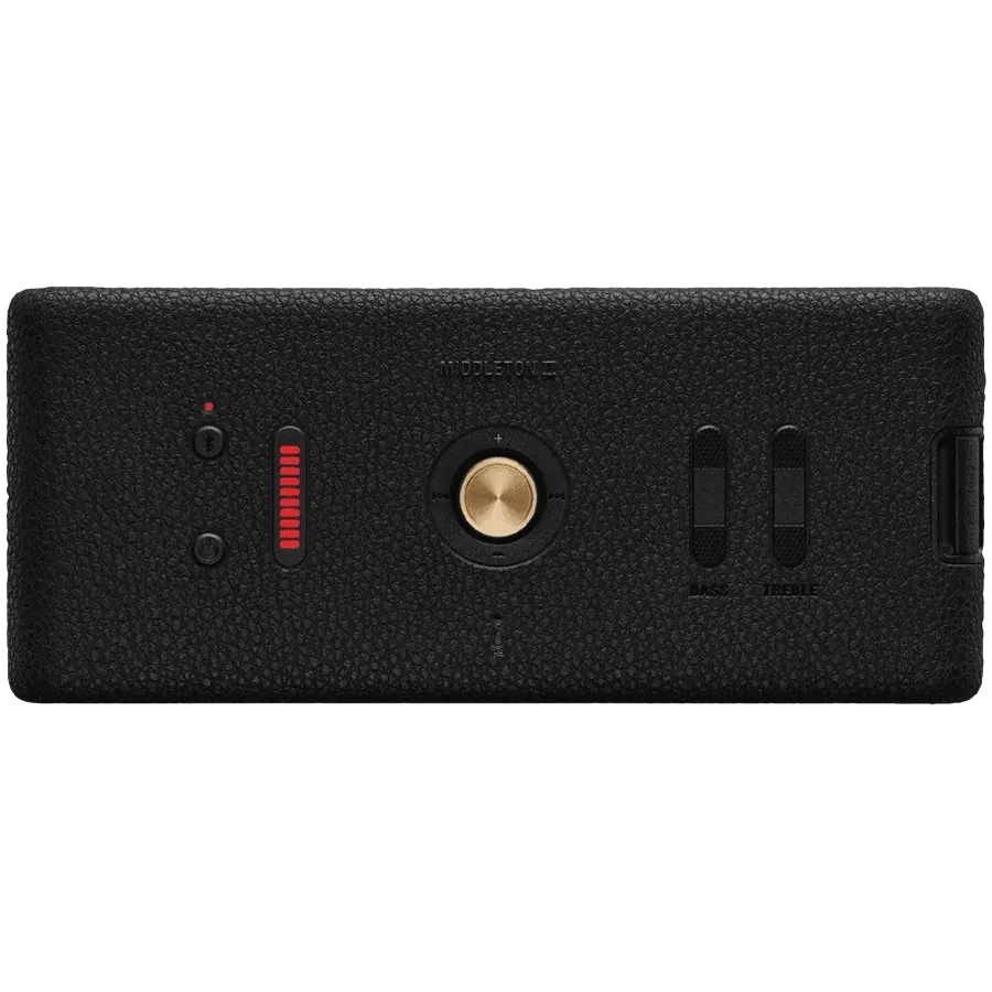 photo 3 - MARSHALL Middleton II Портативная колонка, Black and Brass