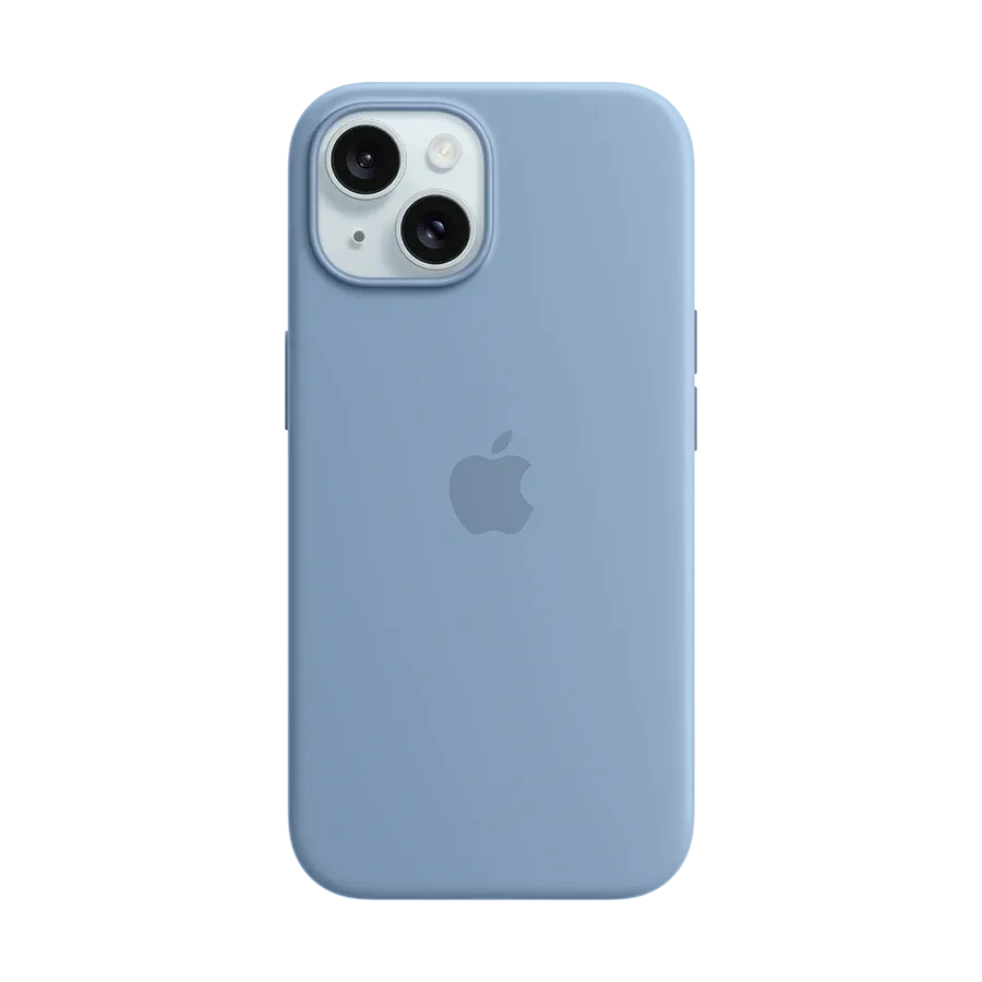 photo 1 - Apple Case Silicone Case with MagSafe თან MagSafe Winter Blue for iPhone 15