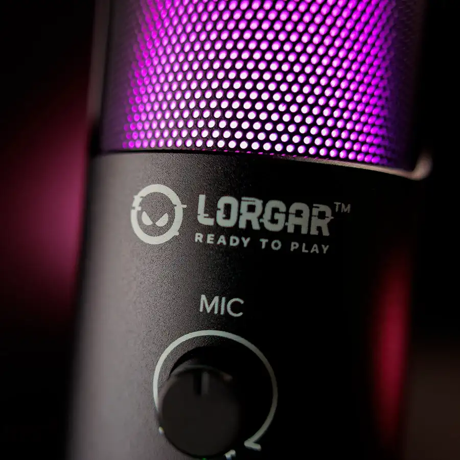 Gaming Microphone LORGAR (, 20кілогерц, -43 децибел) Чорний – photo 8