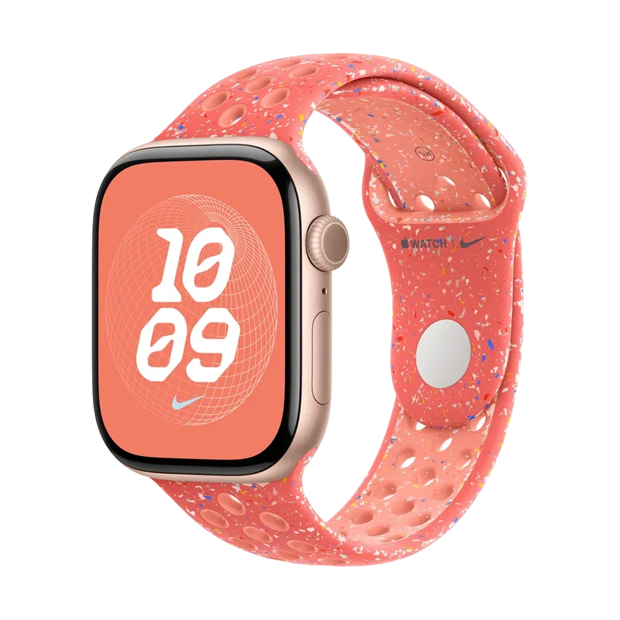 photo 2 - Apple 46mm Nike Sport Band Бау  for Apple Watch 44/46 mm, Size S/M, Magic Ember