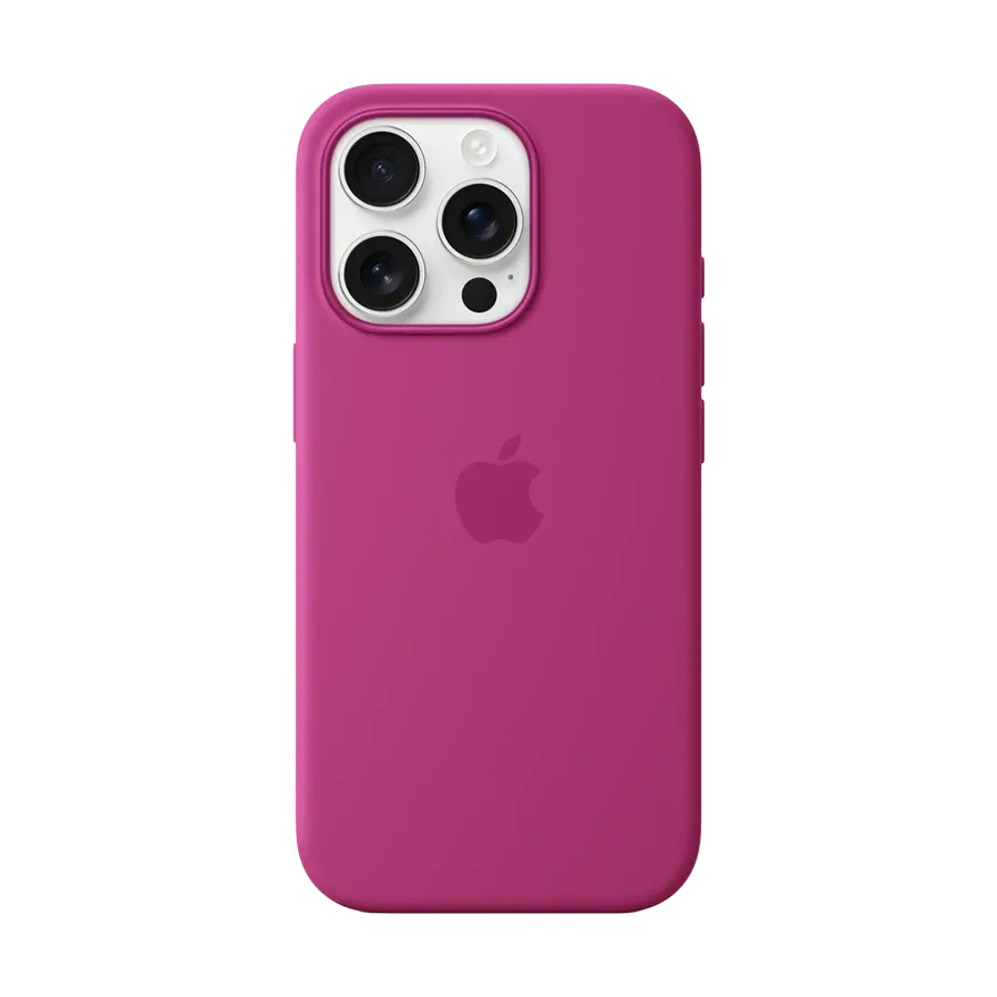 photo - Apple Case Silicone Case with MagSafe Fuchsia for iPhone 16 Pro
