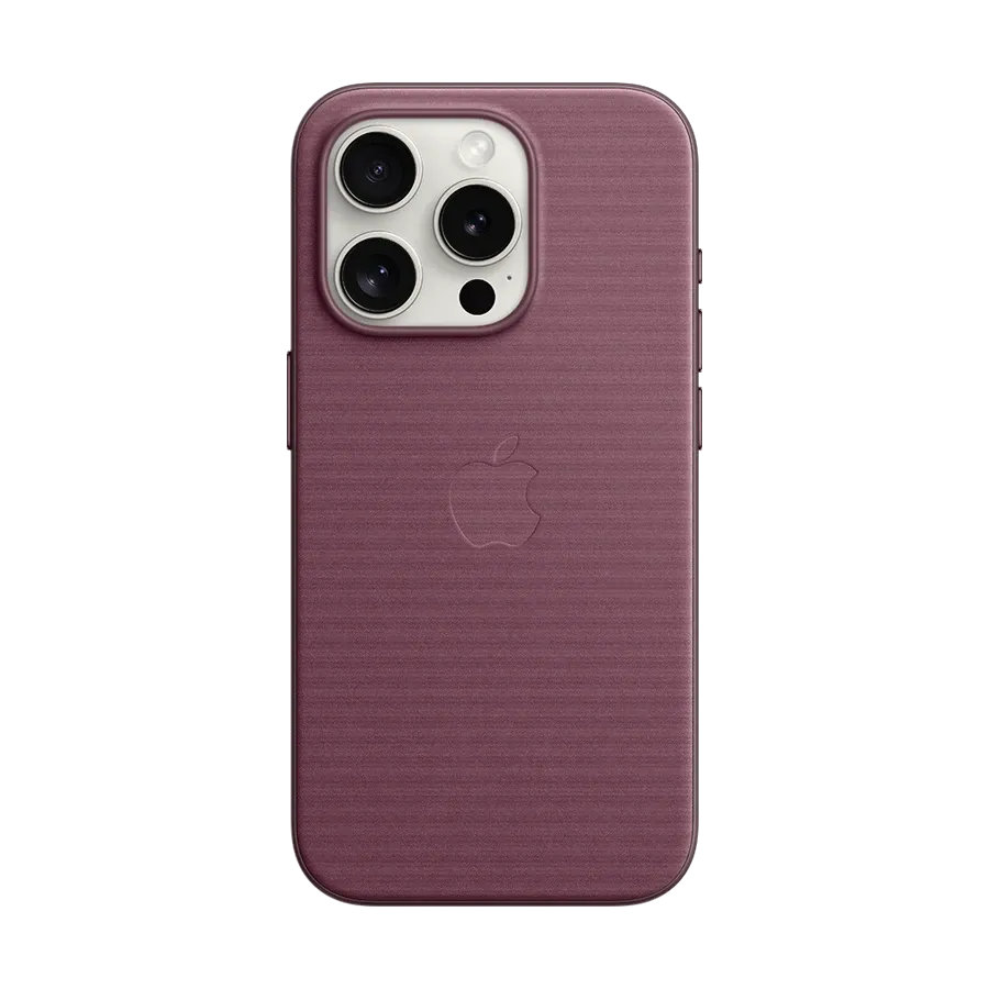 photo 1 - Case Apple FineWoven with MagSafe for iPhone 15 Pro, Mulberry
