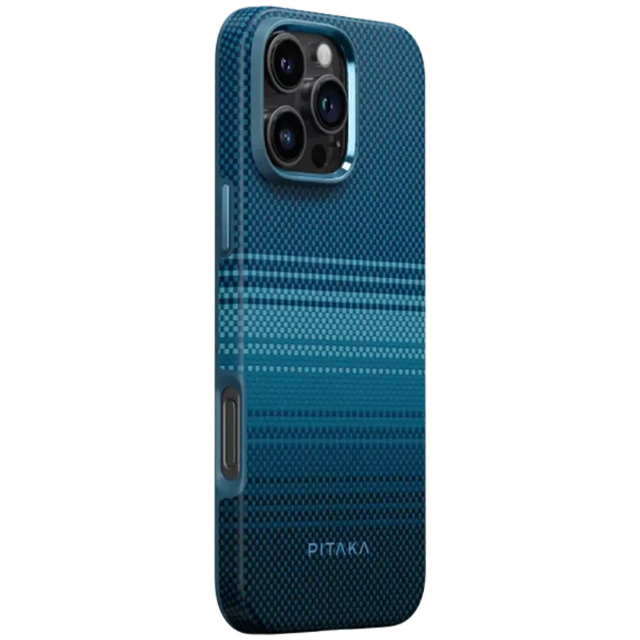 photo - PITAKA Захисний чохол Military-Grade Protective Case with MagSafe Moonrise для iPhone 16 Pro Max