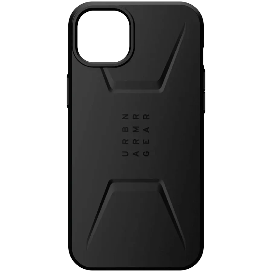 photo 3 - Чехол UAG Civilian с MagSafe для iPhone 14 Plus, Чёрный