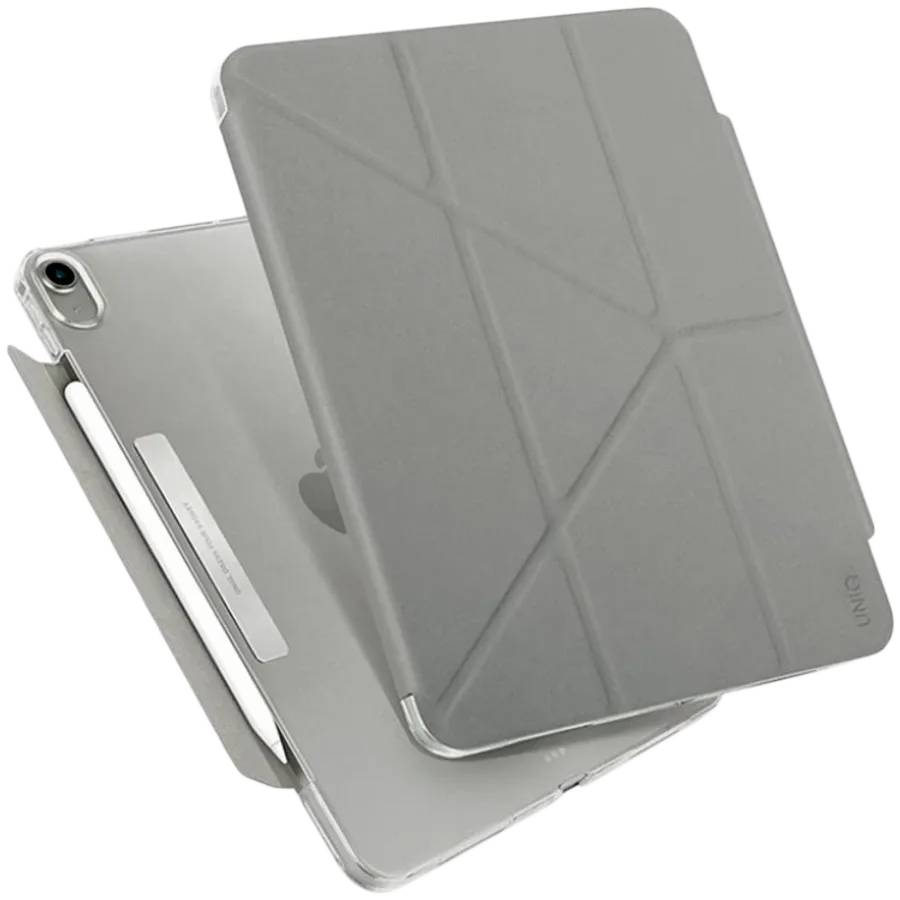 photo 1 - UNIQ Folio Case Camden Gray for iPad Air (4th generation)