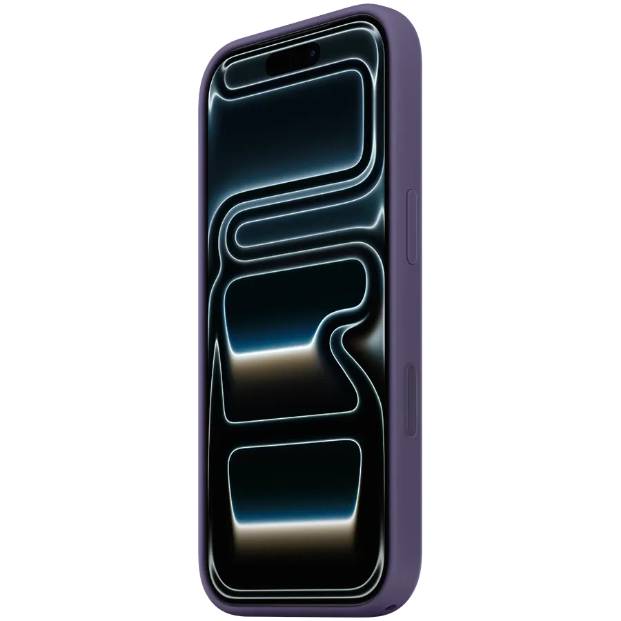 photo 2 - Apple силиконовый чехол с MagSafe Purple Fog для iPhone 17 Pro