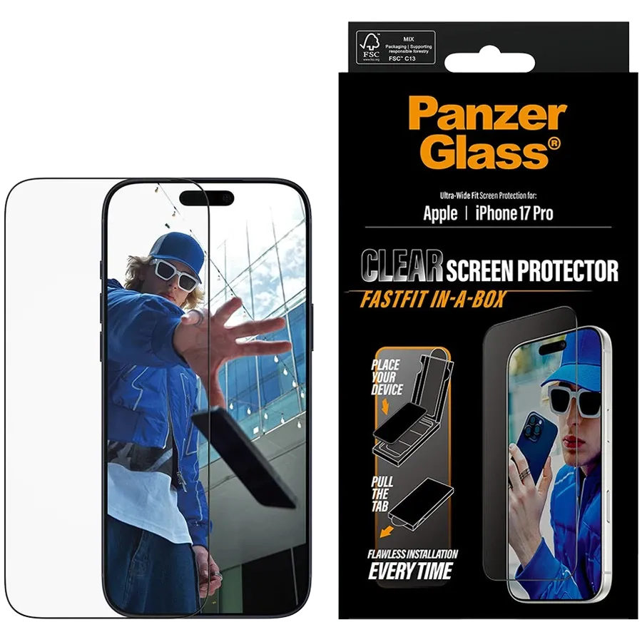 photo 1 - PANZERGLASS Safety Glass  for iPhone 17 Pro