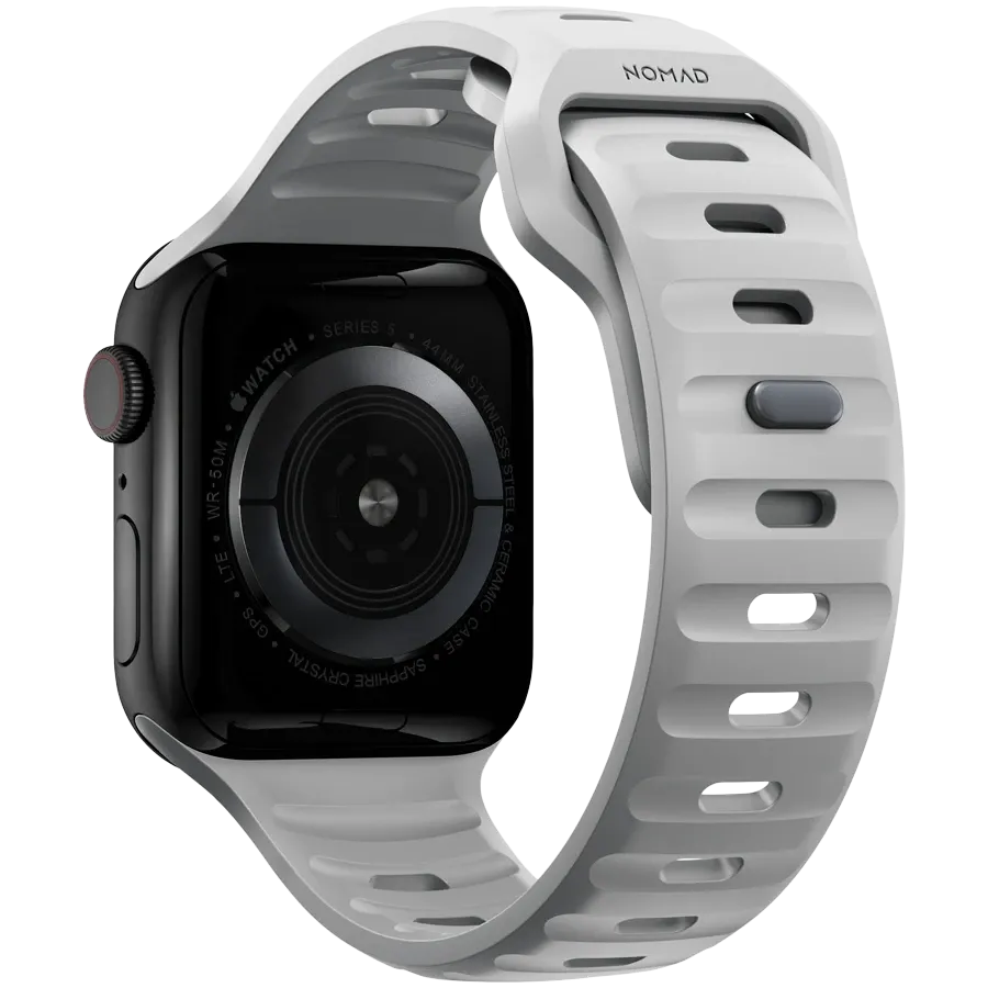 photo 2 - NOMAD Sport Band for Apple Watch 45/49 mm, Lunar Gray