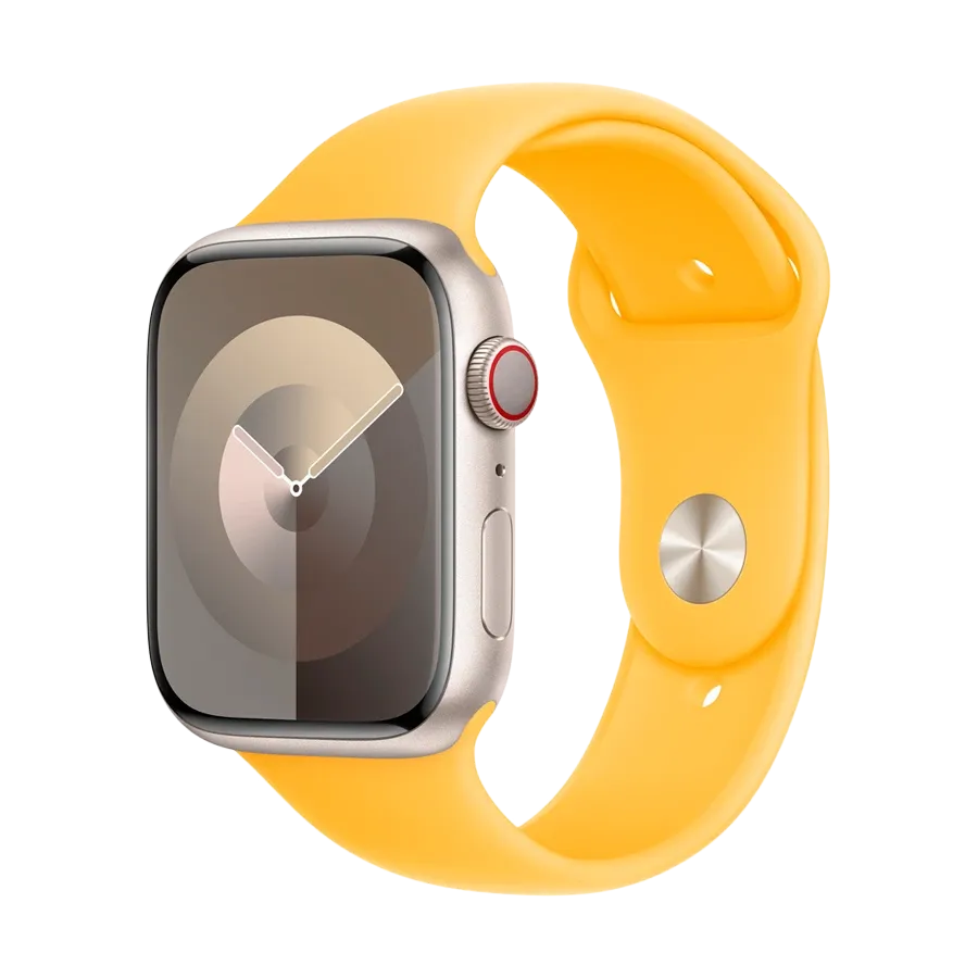 photo 2 - Apple 45mm Sport Band Ремешок  for Apple Watch 42/44/45/49 mm, Size M/L, Sunshine