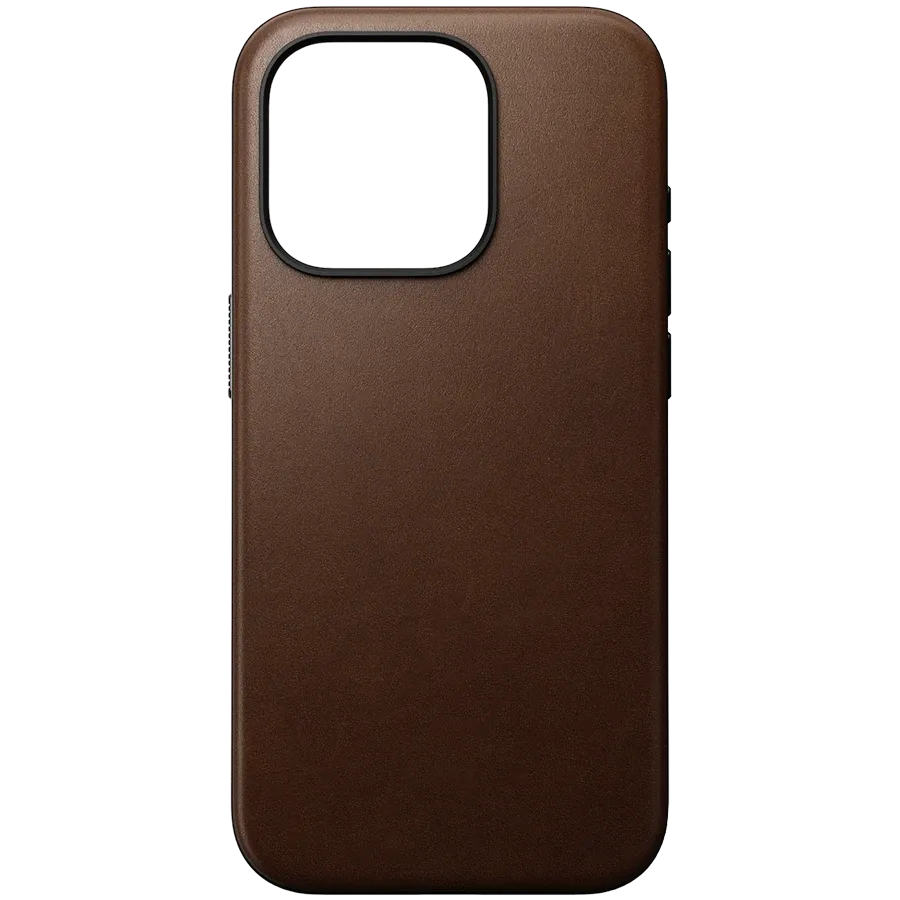 photo - Чехол NOMAD с MagSafe для iPhone 15 Pro, Коричневый