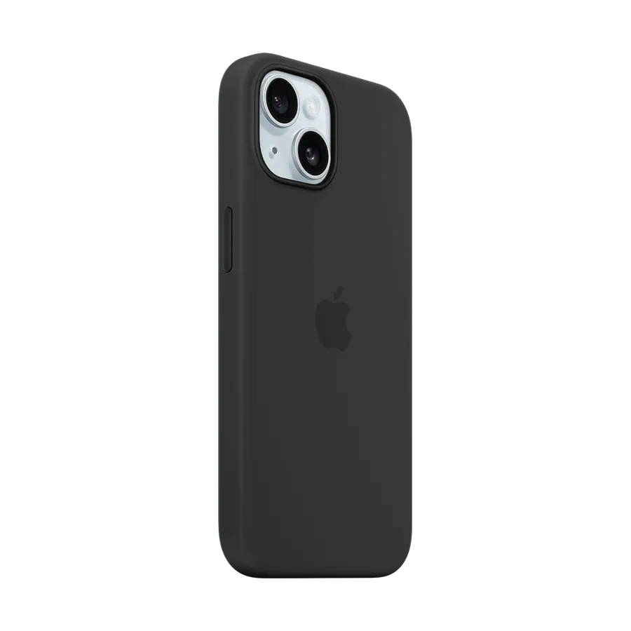 photo 2 - Apple Case Silicone Case with MagSafe თან MagSafe Black for iPhone 15