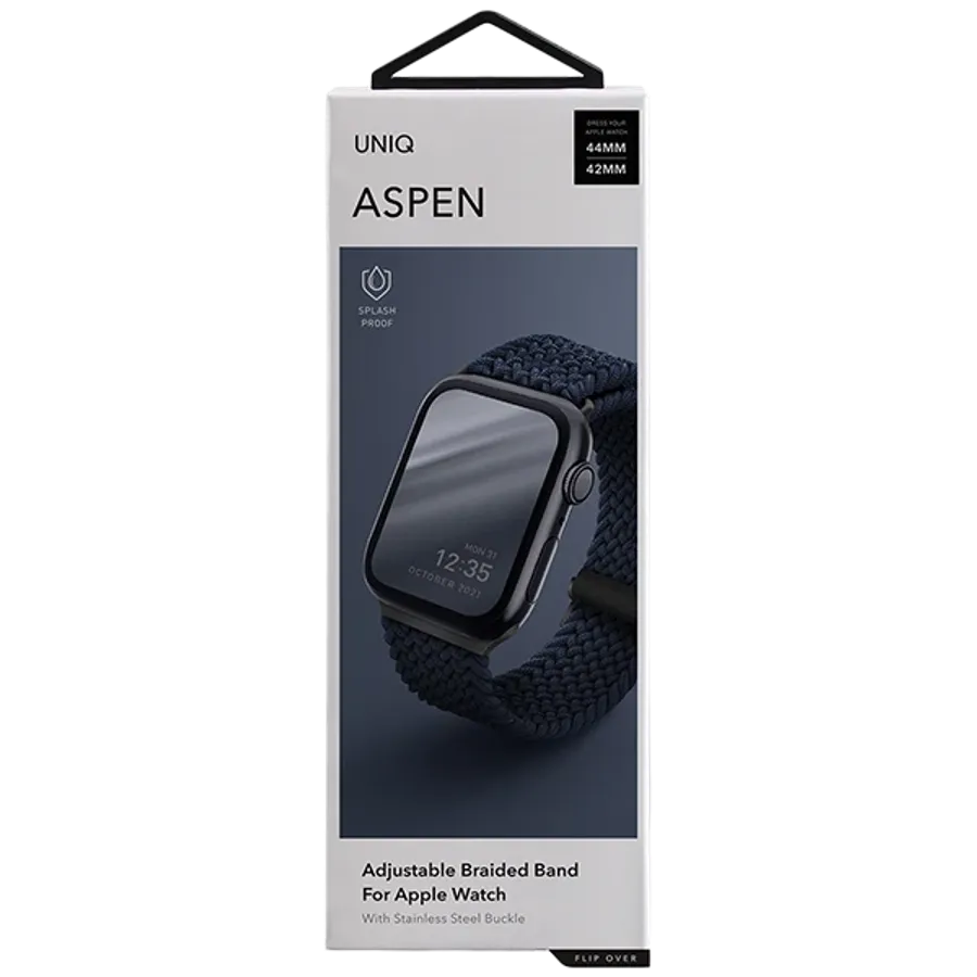 photo 3 - UNIQ ASPEN Strap for Apple Watch 42/44/45 mm, Blue