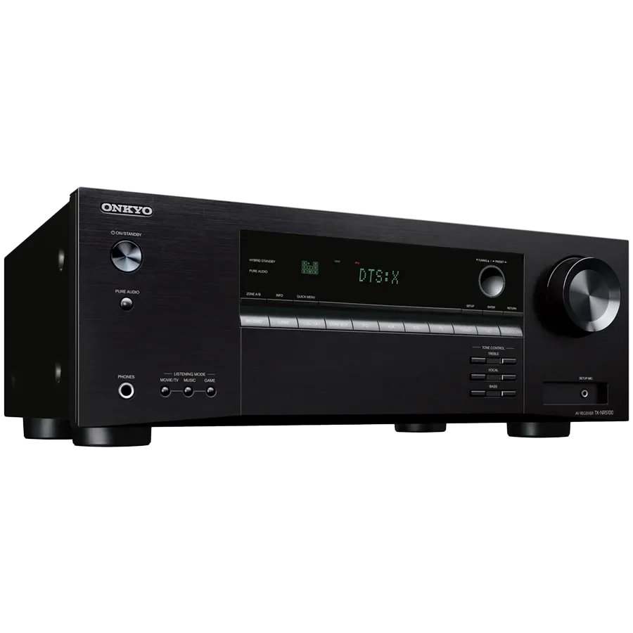 photo 1 - Onkyo TX-NR5100 7.2 арналы AV-ресивер 8K, қара