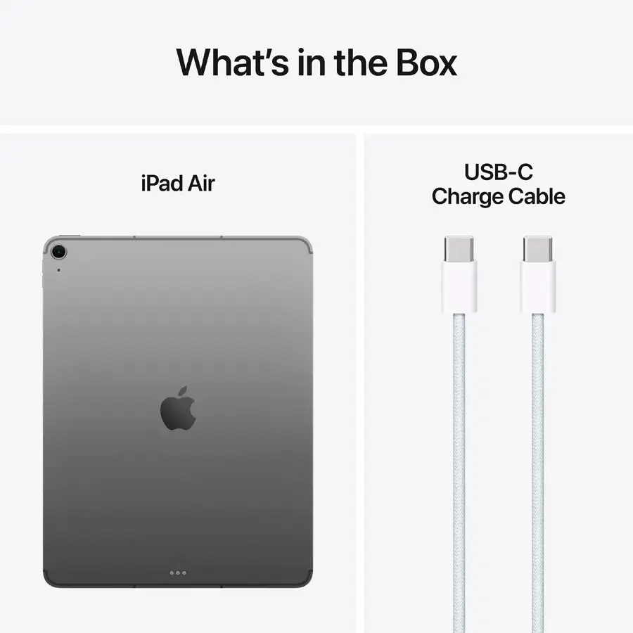 iPad Air 13 M3, 256 GB Wi-Fi+4G 2025, Space Gray – photo 9