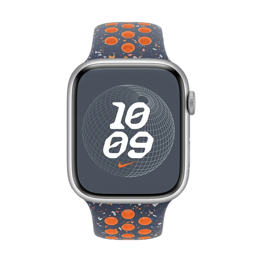 photo 3 - Kəmər Apple Nike Sport Band, Apple Watch üçün, 42/44/45/49 mm, M/L, Blue Flame