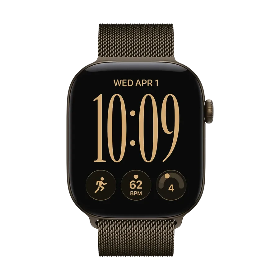 Apple 46mm Milanese Loop Ремінець  for Apple Watch 44/45/46/49 mm, Size M/L, Dark Bronze – photo 3