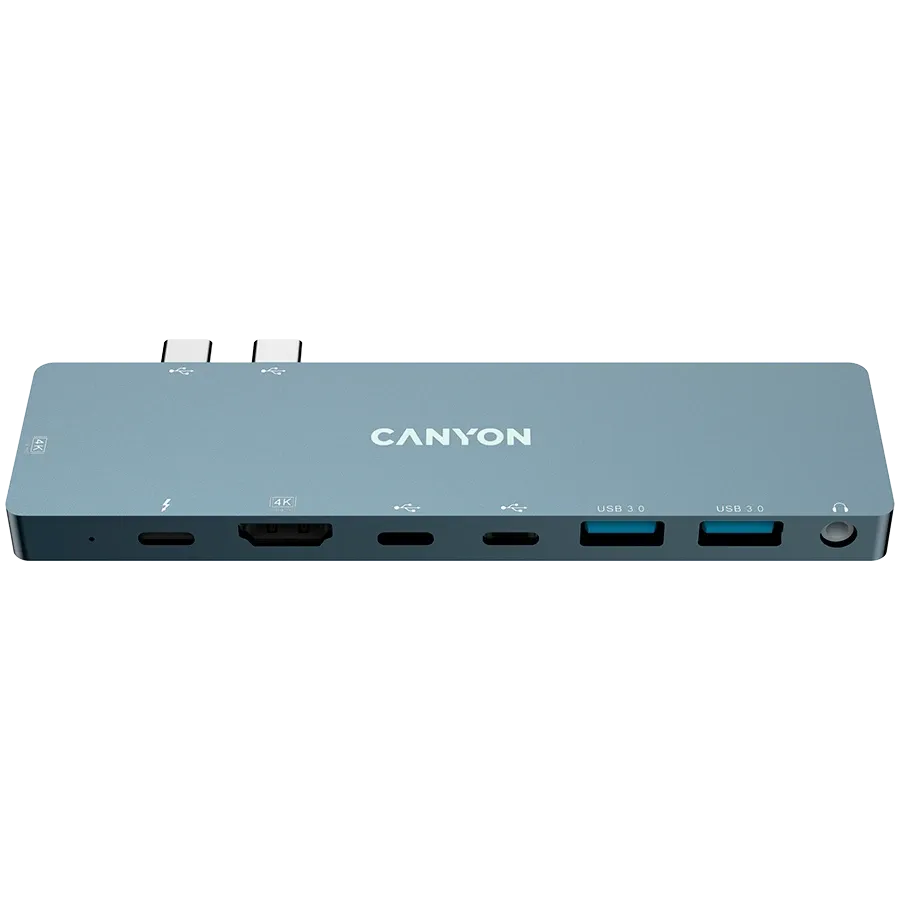 photo 1 - Мультипортовая док-станция CANYON 8в1 USB Type С (CNS-TDS08DG)