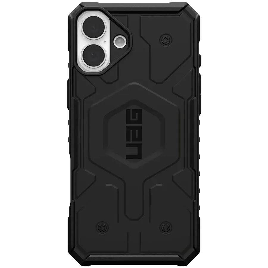 photo - Чехол UAG Pathfinder с MagSafe для iPhone 16 Plus, Чёрный