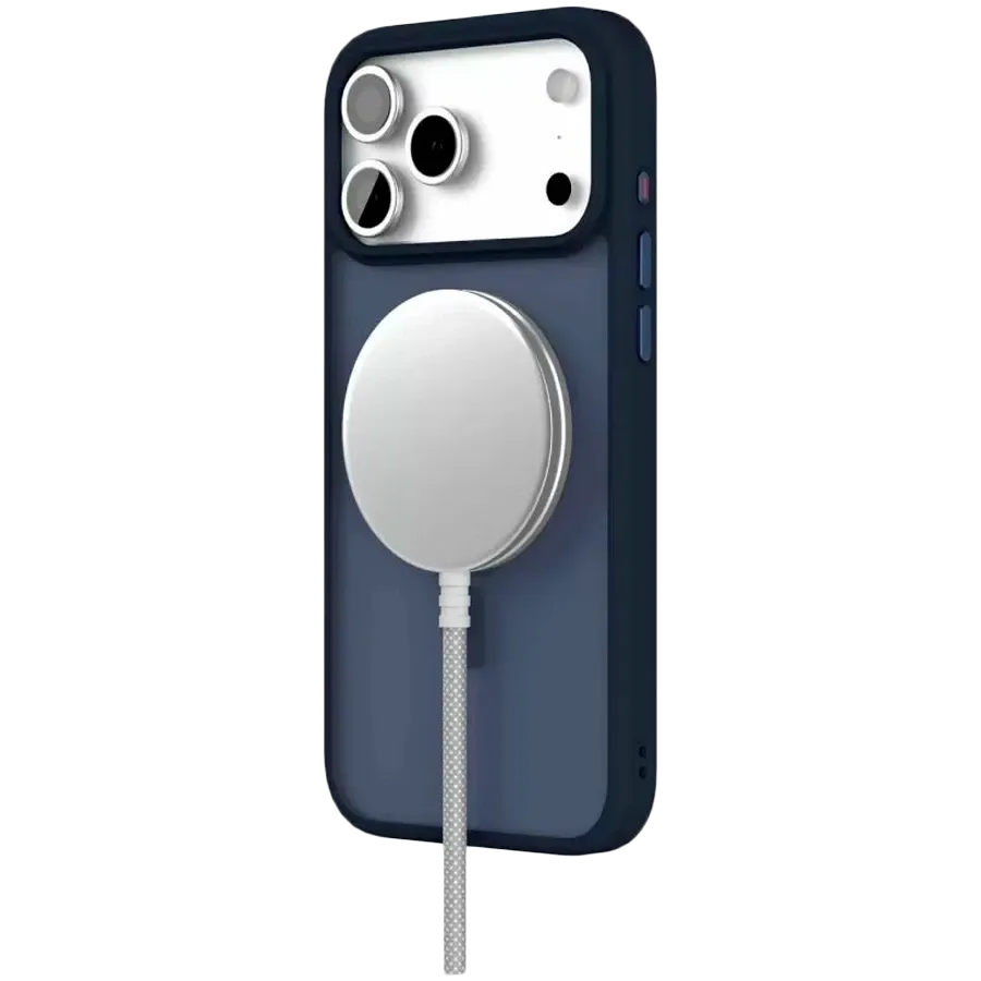 photo 4 - VLP Чехол LITE Bloom с MagSafe Тёмно-синий для iPhone 17 Pro Max
