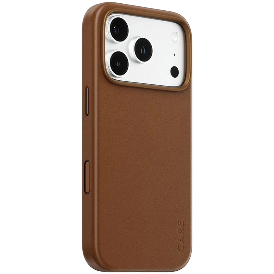 Чехол PANZERGLASS Solo из экокожи с MagSafe для iPhone 17 Pro/18 Pro, Коричневый – photo 4