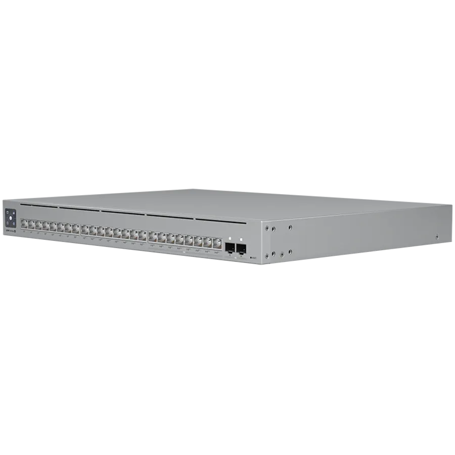 photo 2 - Управляемый гигабитный коммутатор Ubiquiti UniFi, 24 порта, с поддержкой Power over Ethernet, Серый
