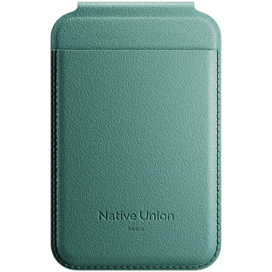photo - NATIVE UNION Wallet Active Wallet Stand  Slate Green for iPhone