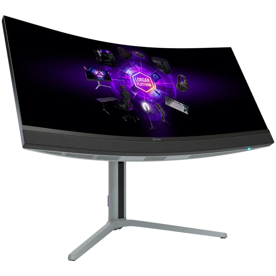 ЖКИ-монитор LORGAR(34", 3440x1440, VA, 4 000 : 1, 1 000 000 : 1(DCR), 178/178, 1мс, DisplayPort/HDMI 2.1/USB (A)/USB (B)/USB (C)/Наушники, MM) Молочно-серый/черный – photo 10