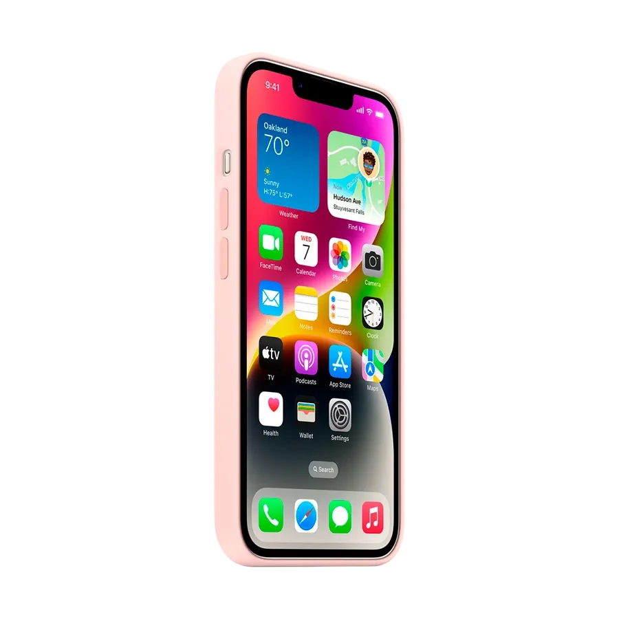 photo 3 - Apple Чохол силіконовий з MagSafe Chalk Pink для iPhone 14