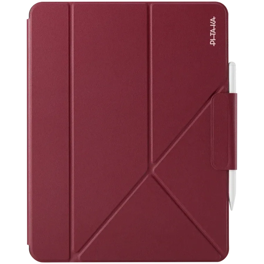 Husă PITAKA Smart Folio 3 pentru iPad Pro 11 (M4/M5), Red – photo 1