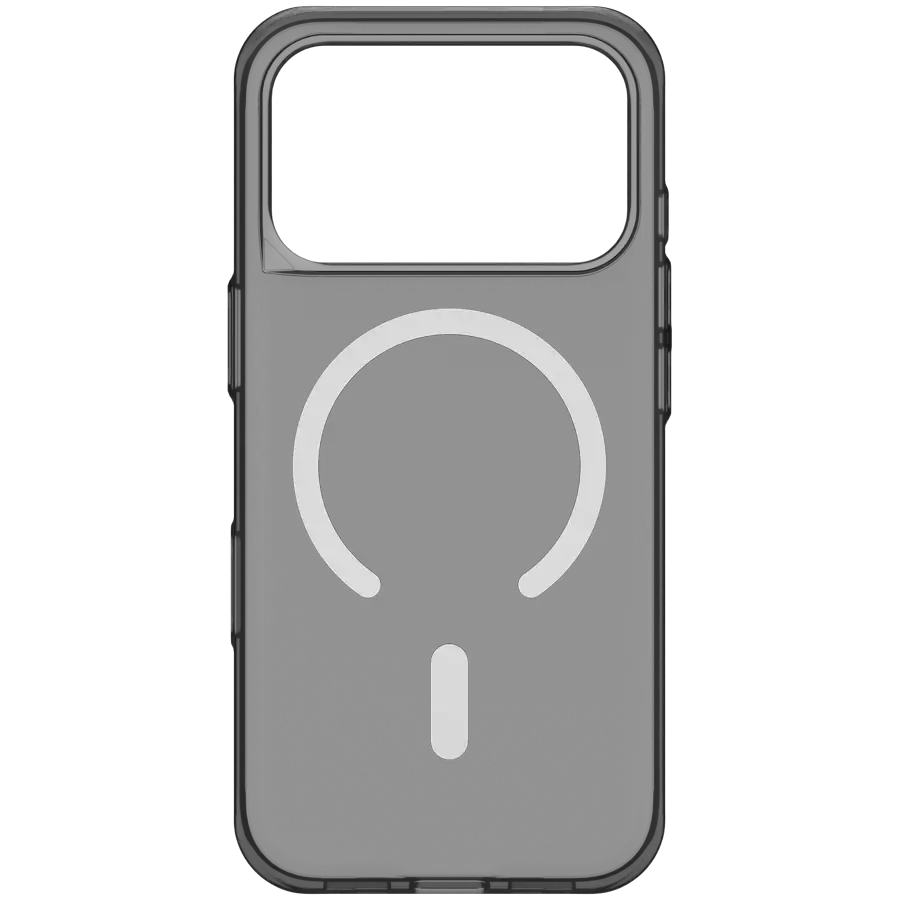 RHINOSHIELD Чехол Clear MagSafe с MagSafe Ash Black для iPhone 17 Pro – photo