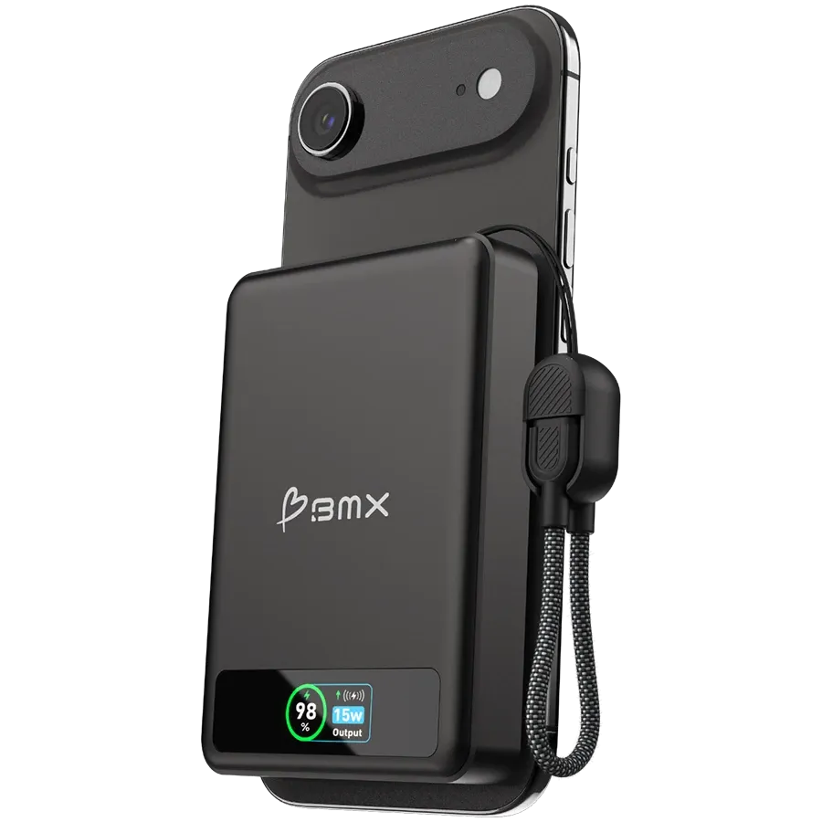 photo 2 - BMX SolidSafe 10K Power Bank, Black