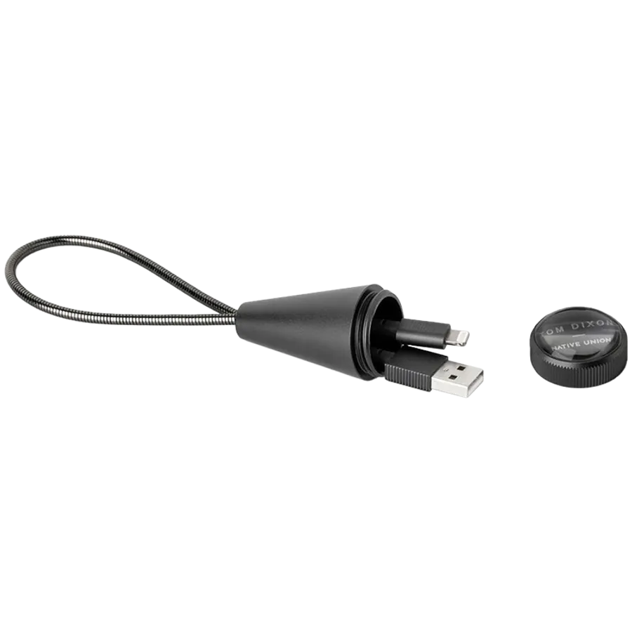 Дата-кабель NATIVE Union Tom Dixon Stash Cone 0.15 m USB - Lighting Black – photo 2