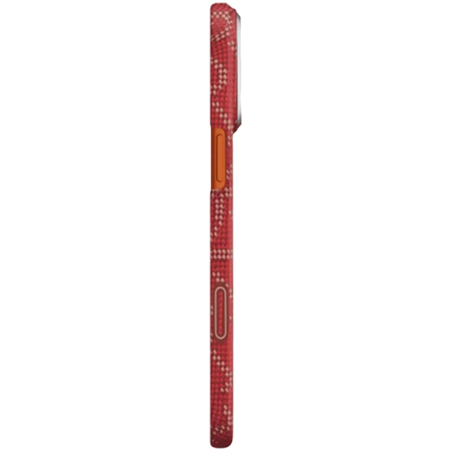 photo 3 - Чехол PITAKA Ultra-Slim с MagSafe для iPhone 17 Pro Max, Красный/Золотой