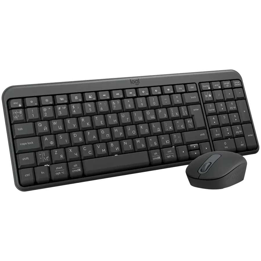 photo - LOGITECH MK250 Клавиатура, Графит
