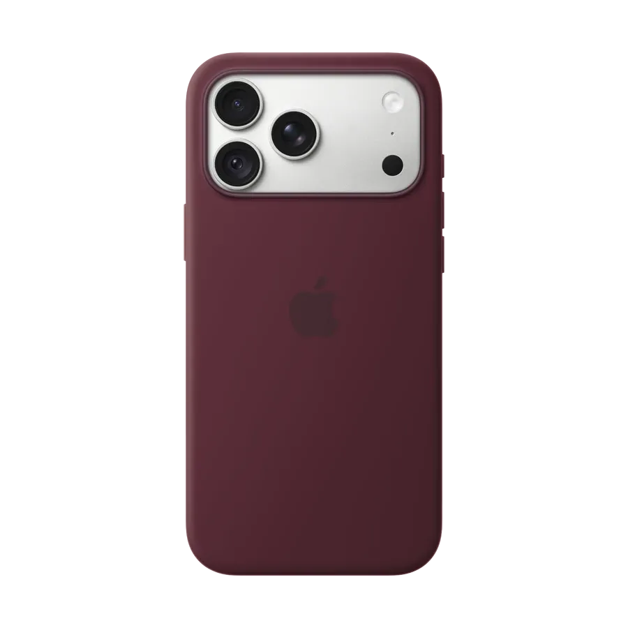 Apple Պատյան Silicone Case հետ MagSafe Մուգ կարմիր for iPhone 18 Pro Max – photo