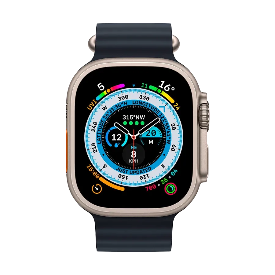 photo 3 - Apple 49mm Ocean Band Band for Apple Watch 44/45/49 mm, Midnight