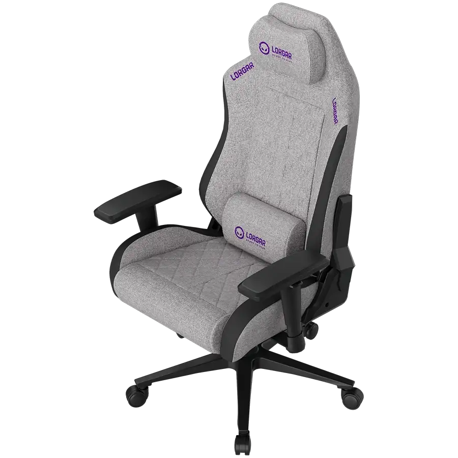 Игровое кресло LORGAR CHA 41, Gray/Purple – photo 3