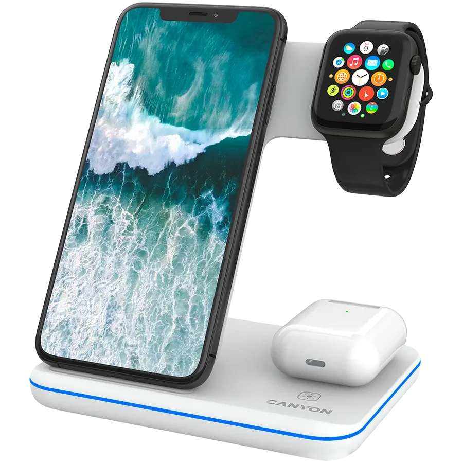 photo 1 - CANYON Индукционная зарядка WS-303, 15 Вт