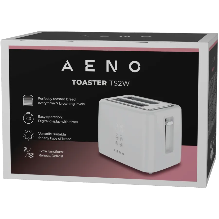 photo 7 - Тостер AENO TS2 Білий