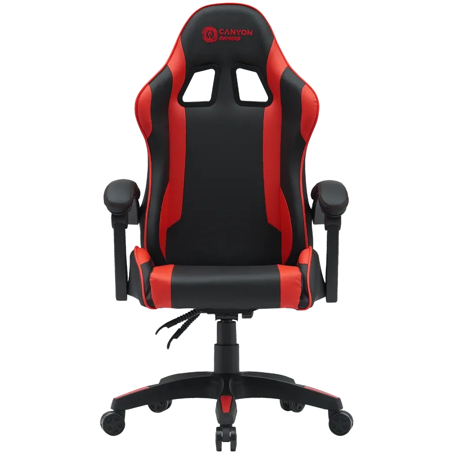 photo 1 - CANYON Ergonomik o‘yin kreslosi Core Qora/Qizil
