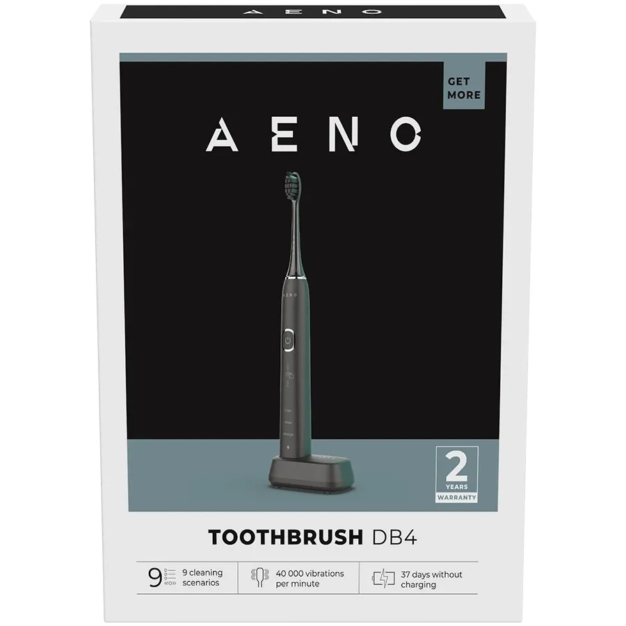 photo 6 - AENO DB4 Зубные щетки, Звуковой, Чёрный