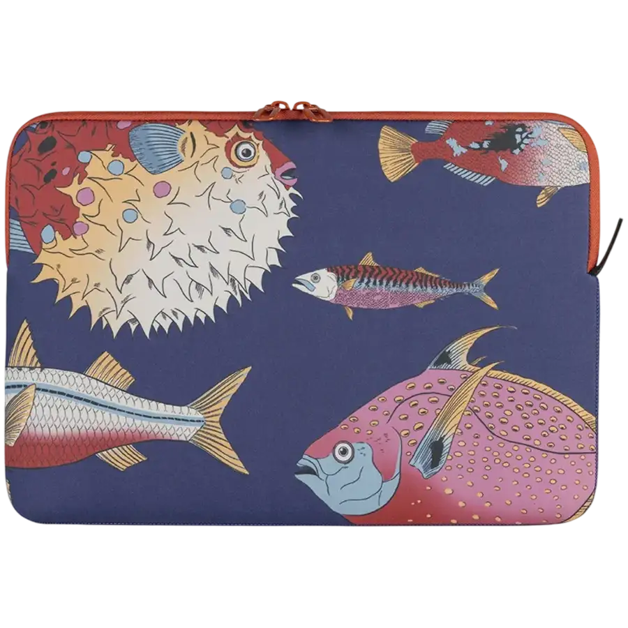 TUCANO Чехол chizzo Fishes Design  Синий для MacBook Air 13/MacBook Pro 13 – photo 1